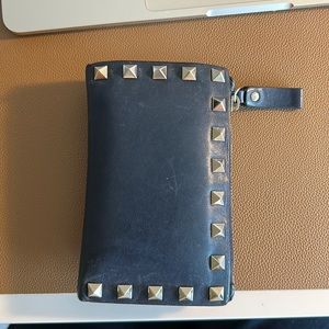 Valentino studded wallet